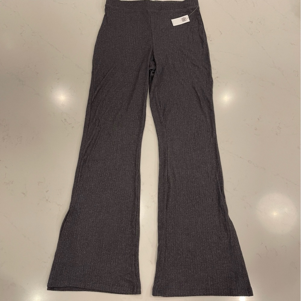 Old Navy : Soft Rib Knit High Waist Pants : Grey : Small